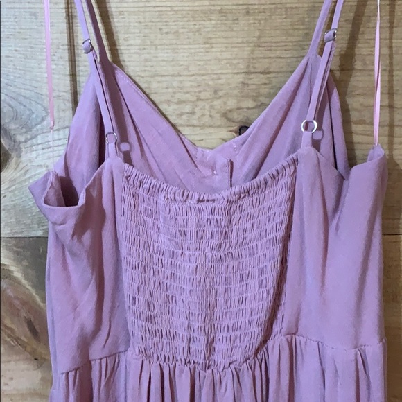 Super cute pink bohemian style sun dress EUC - Picture 5 of 5